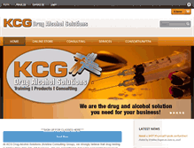 Tablet Screenshot of drugalcoholsolutions.com